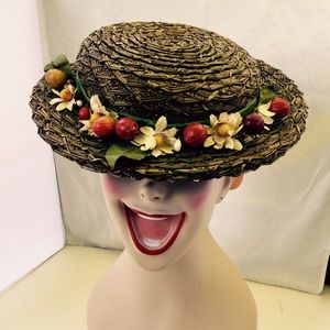 Noted Vintage Brand, Valerie Modes' 40s Wicker-Cherry Band. You will tur…